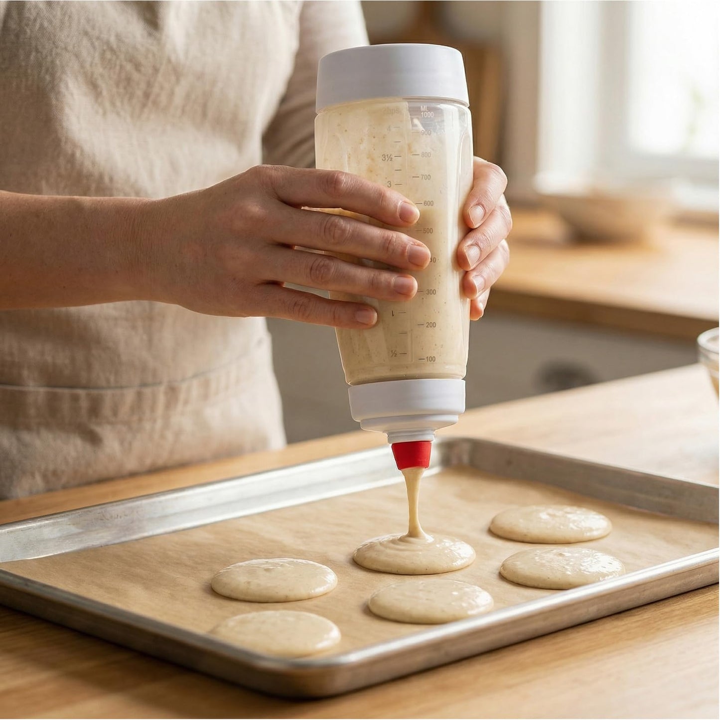2 Packs of Pancake Batter Dispenser