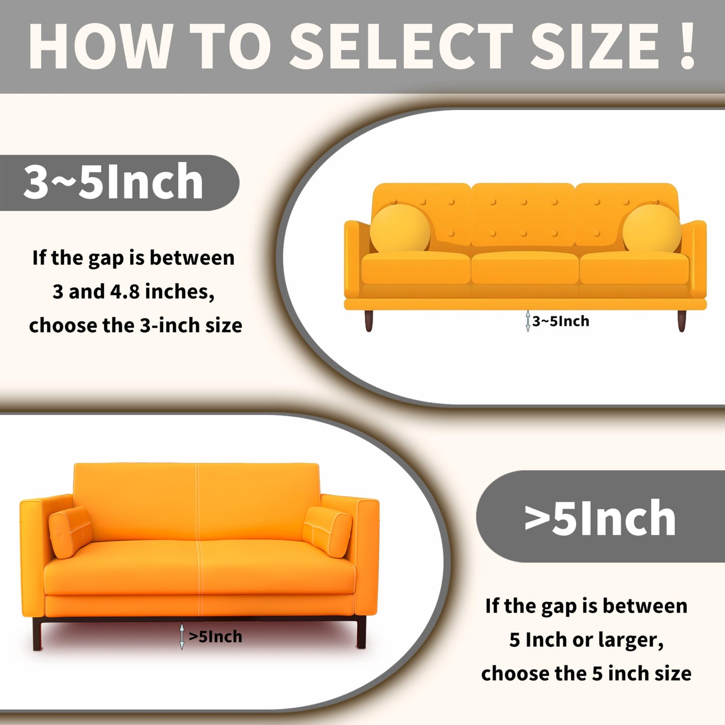 Adjustable Elastic Couch Blockers