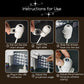 2-in-1 Galaxy Projector with Starry Sky Design and Night Light