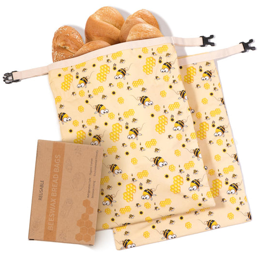 Beeswax Bread Bags for Homemade Bread