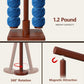 HangerSpace Wooden Yarn Holder for Crocheting and Knitting