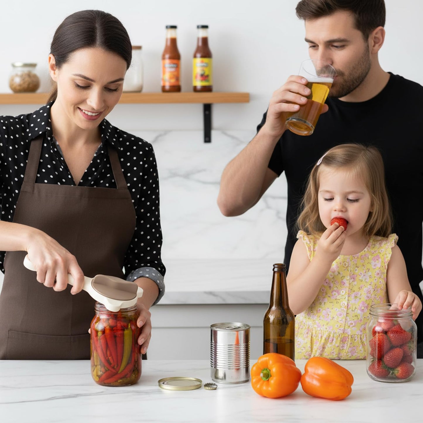 Adjustable Stainless Steel Jar Opener