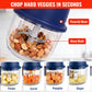 Mini Electric Garlic Food Processor & Vegetable Chopper