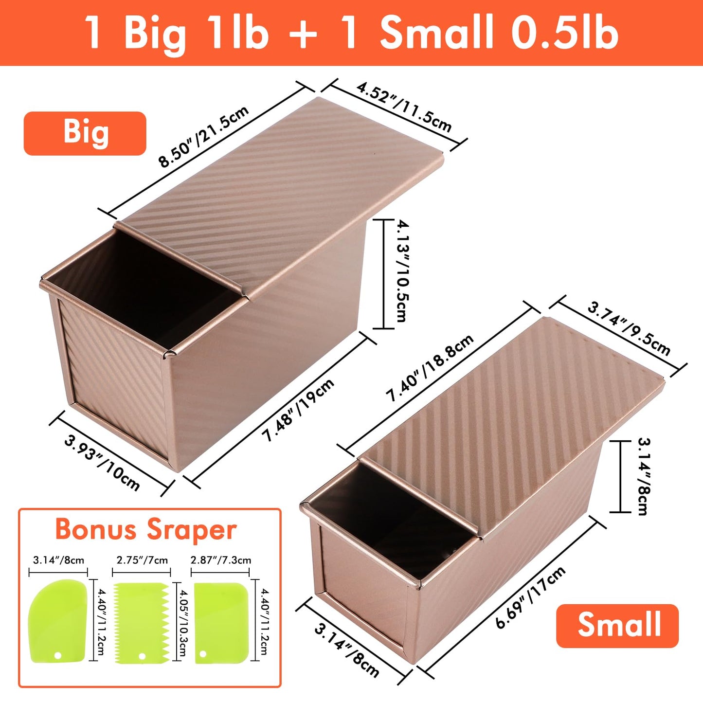 Pullman Loaf Pan with Lid
