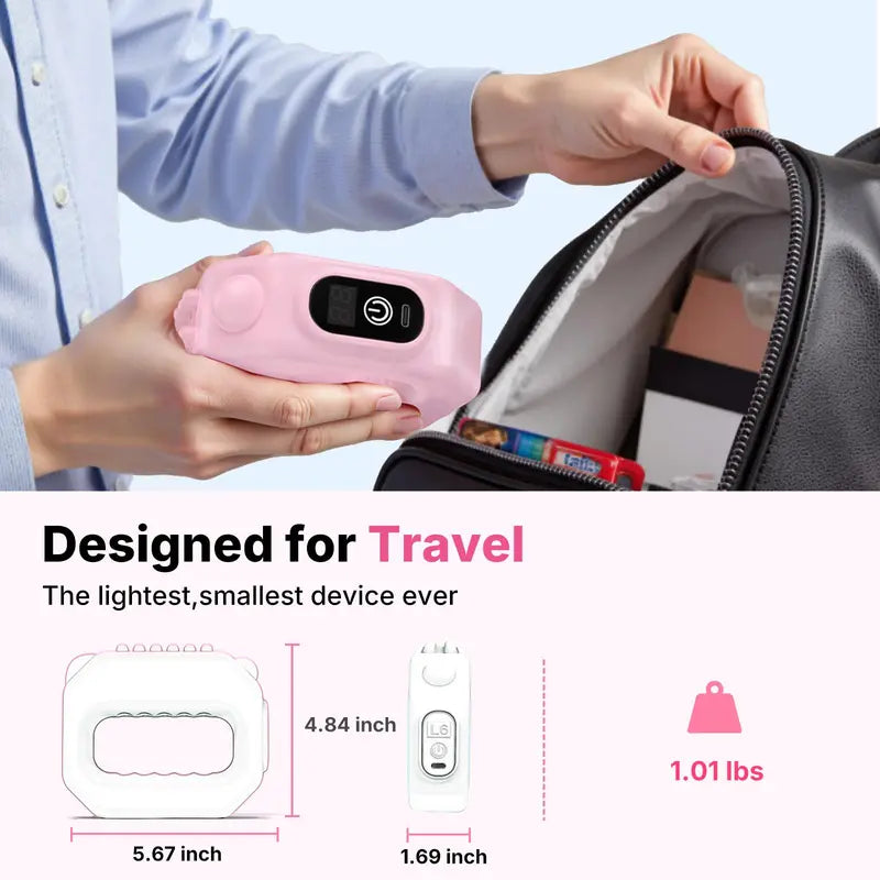 Hands-Free Fascia Massager for Muscle Relaxation & Recovery