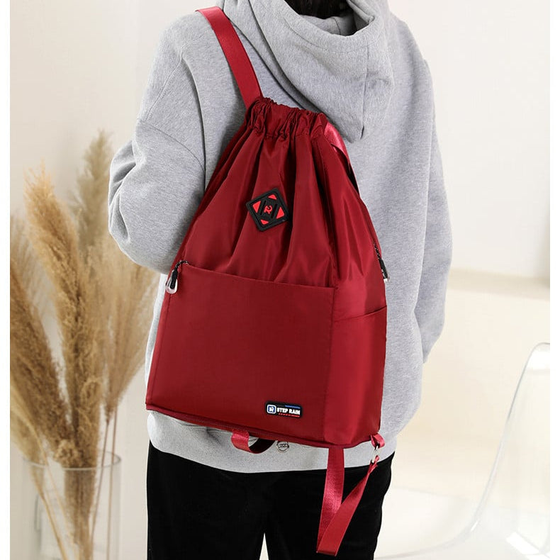 Lightweight Foldable Waterproof Drawstring Backpack