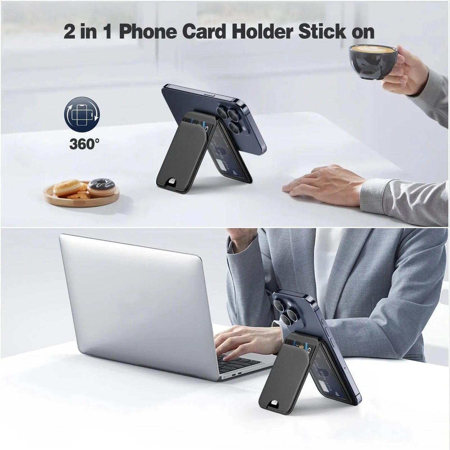 Lightweight Magnetic Wallet With Mag-Safe for Phone