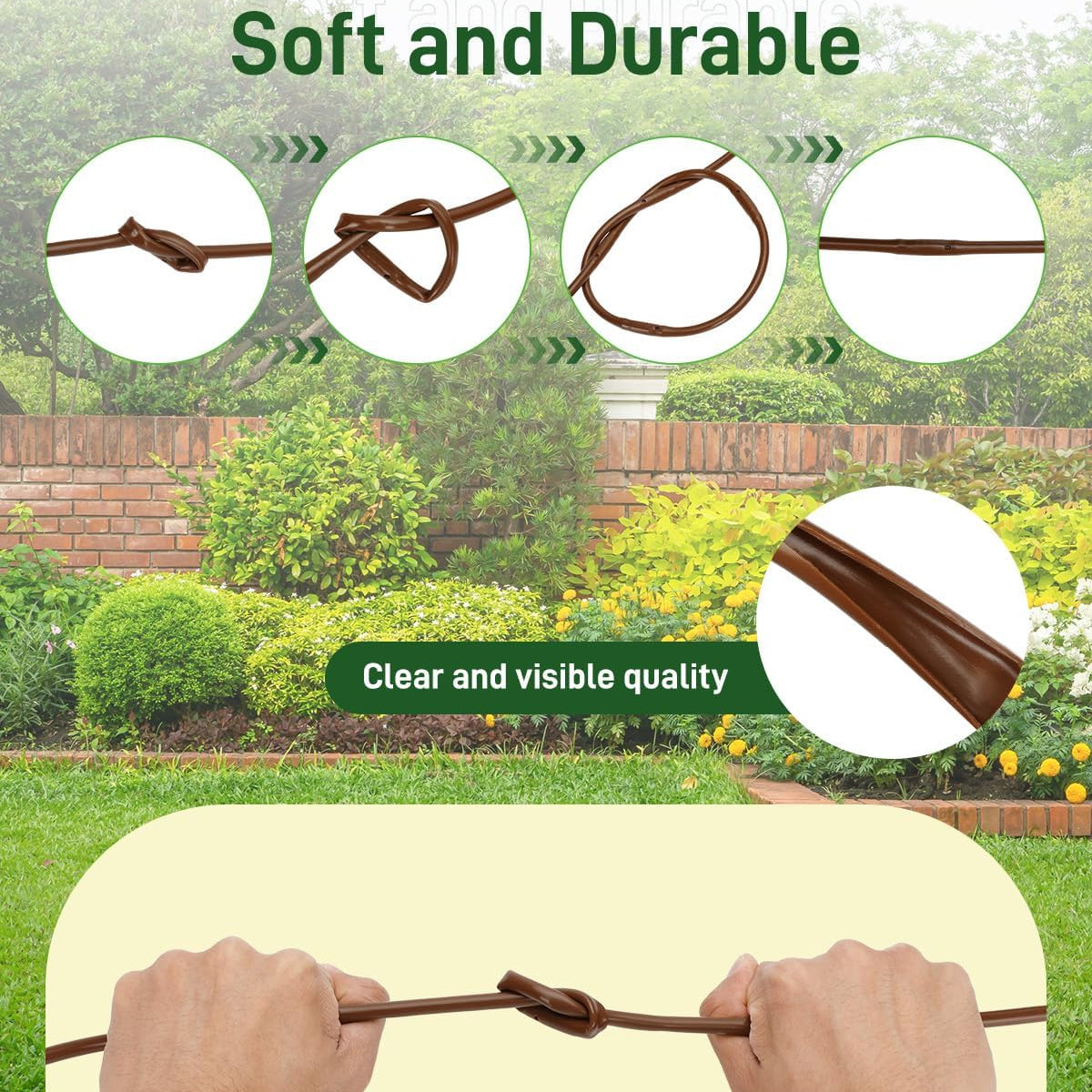 1/4" Drip Irrigation Tubing for Vegetation, Window Boxes and Garden