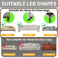 Adjustable Elastic Couch Blockers