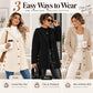 Women’s Plush Cardigan | Oversized Fit, Button Front