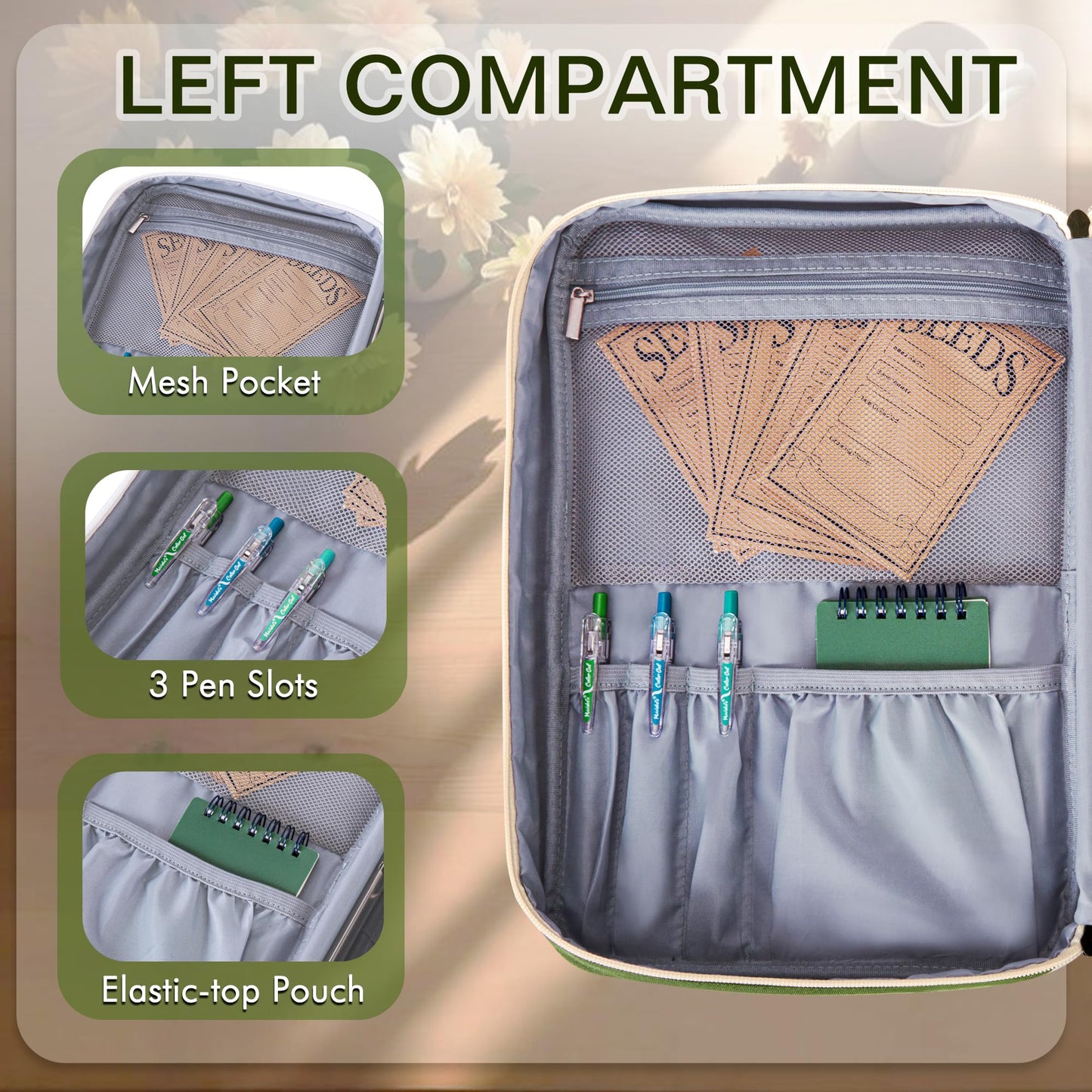 Seed Storage Organizer Binder