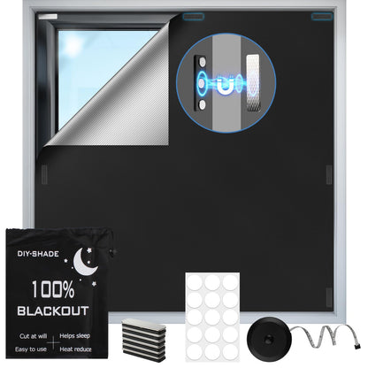Magnetic Black Out Window Cover