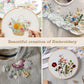 Portable Embroidery Stitch Book Kit for Adults & DIY Craft Enthusiasts