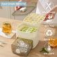 Ice Maker & Storage Bin -Instant Ice Cubes in Seconds