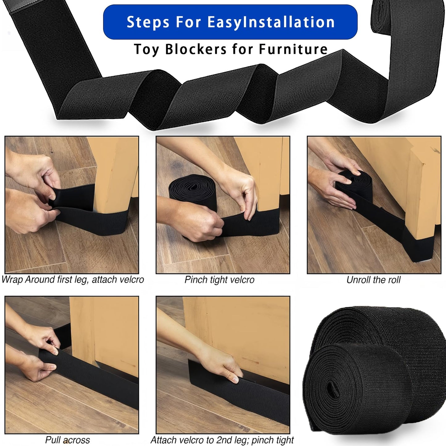 Adjustable Elastic Couch Blockers