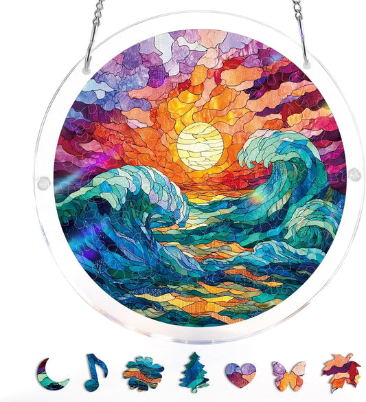 Buy 2 Get Free 1-Colorful Birds of Spring Sun Catchers Window