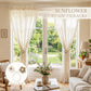 Twisted Boho Flower Curtain Tiebacks for Curtains