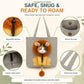Lion Costume Portable Pet Canvas Carrier Shoulder Bag