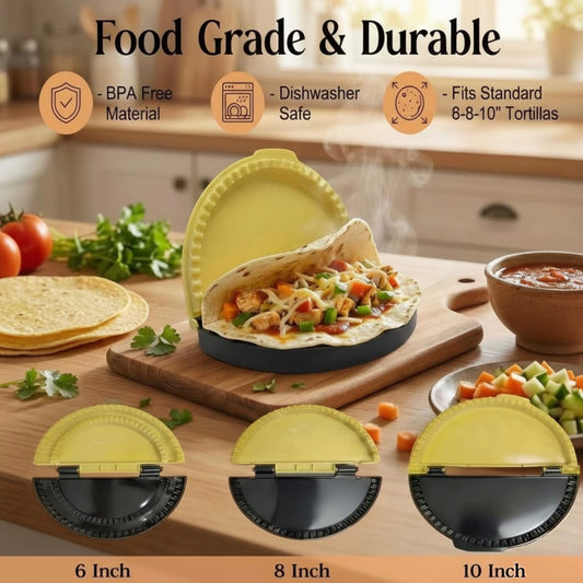 3-in-1 Adjustable Toasted Sandwich Tortilla Sealer