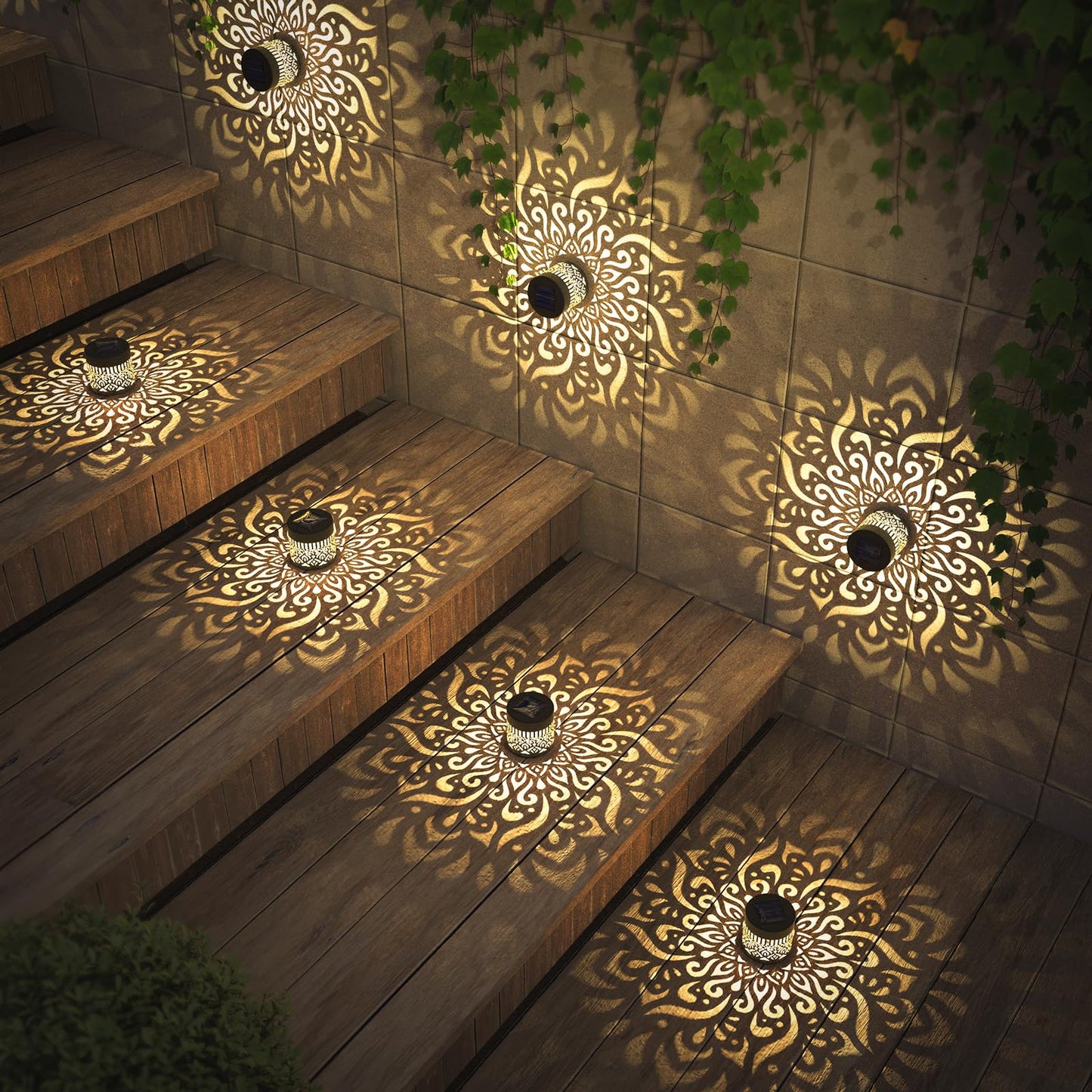 Solar Decorative Mandala Lamp For Garden & Patio