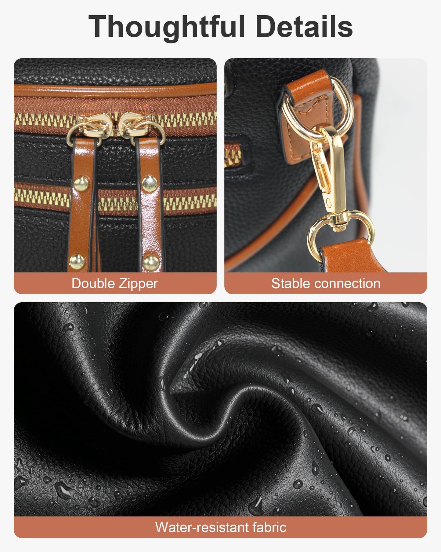 Waterproof Large Capacity Chic Crossbody Fanny Shoulder Bag