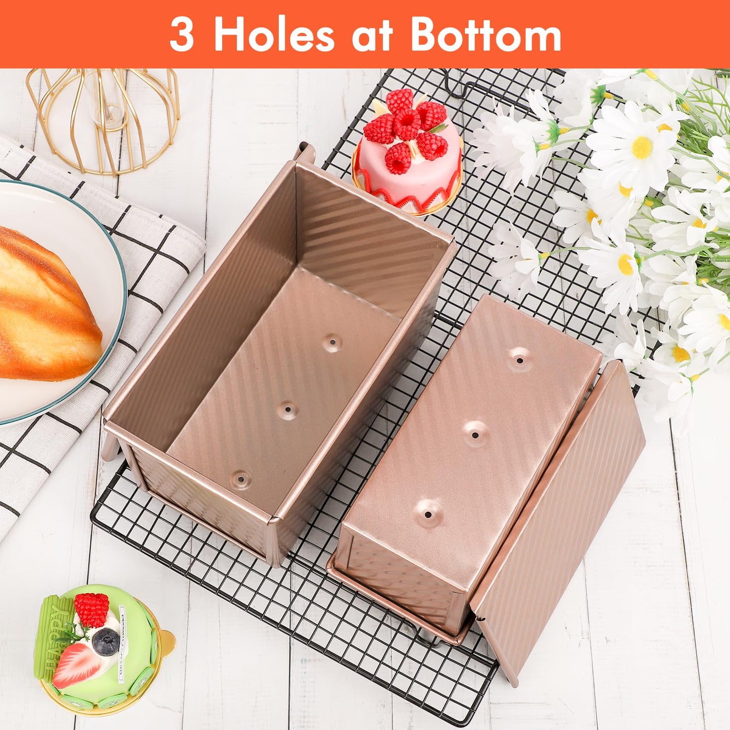 Pullman Loaf Pan with Lid