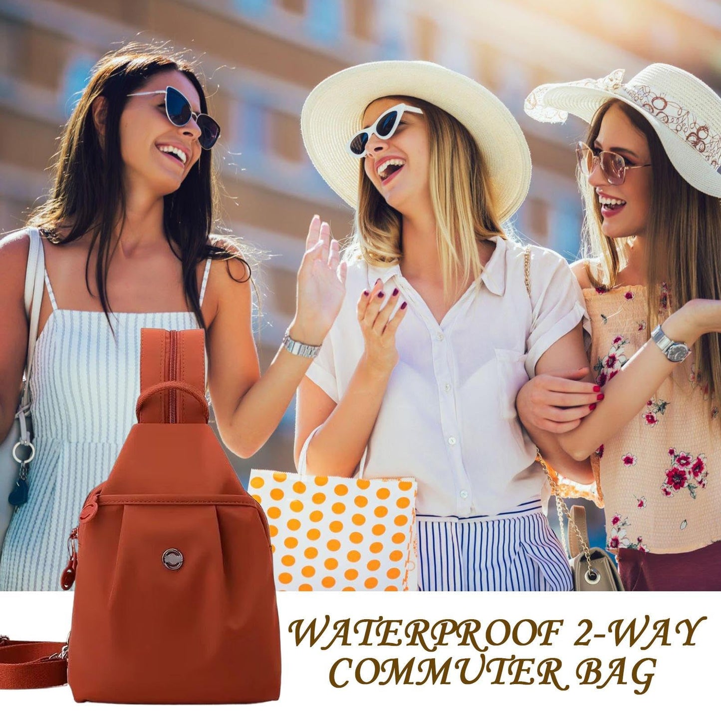 Waterproof 2-Way Commuter Bag