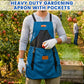 Gardening Apron with Pockets -Instant-Release Harvest System