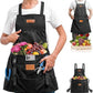 Gardening Apron with Pockets -Instant-Release Harvest System