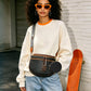 Waterproof Large Capacity Chic Crossbody Fanny Shoulder Bag