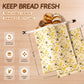 Beeswax Bread Bags for Homemade Bread