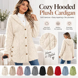 Women’s Plush Cardigan | Oversized Fit, Button Front