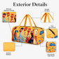 3D Printed Short-Distance Portable Quilted Travel Bag