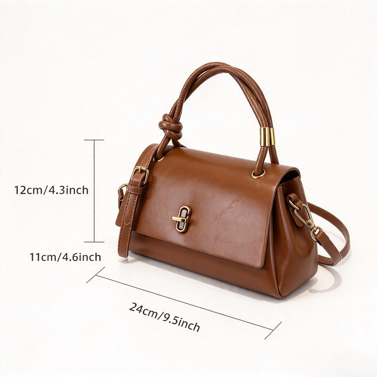 Top Handle Crossbody Bag