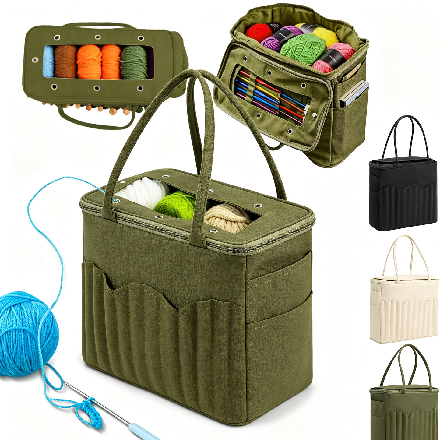 Knitting Bag for Crochet Lovers