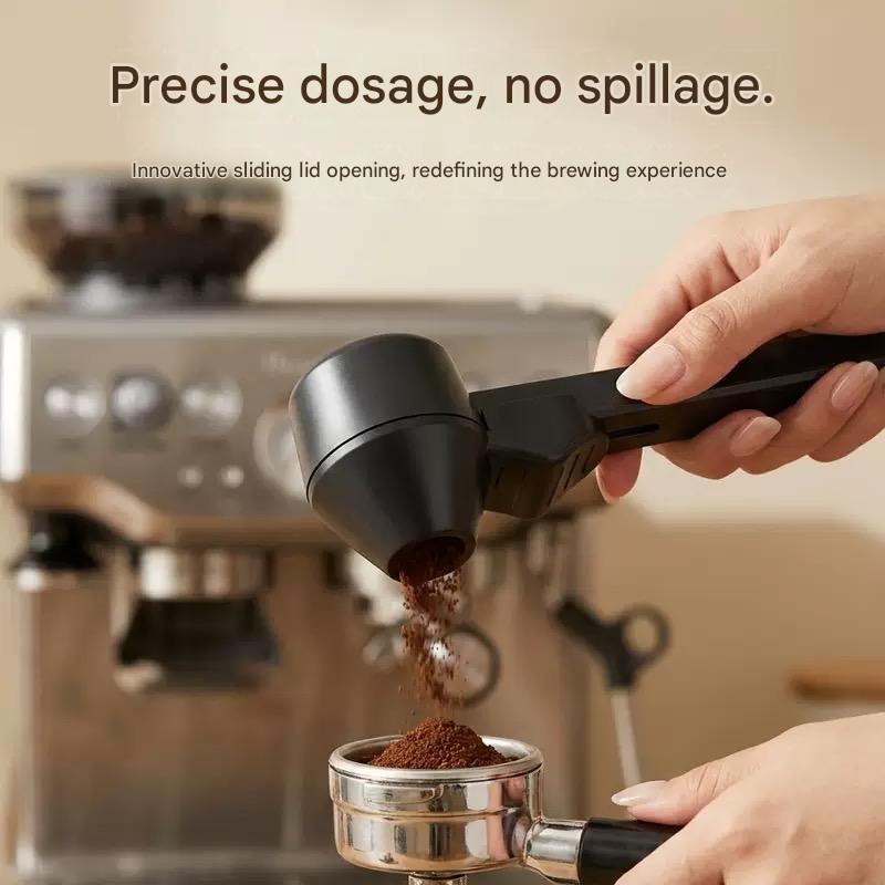 Portable 2-In-1 Funnel Coffee Measuring Scoop