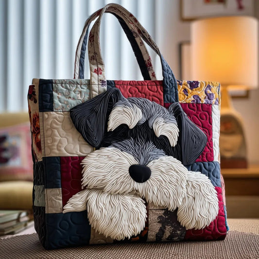 Schnauzer Handmade Tote Bag