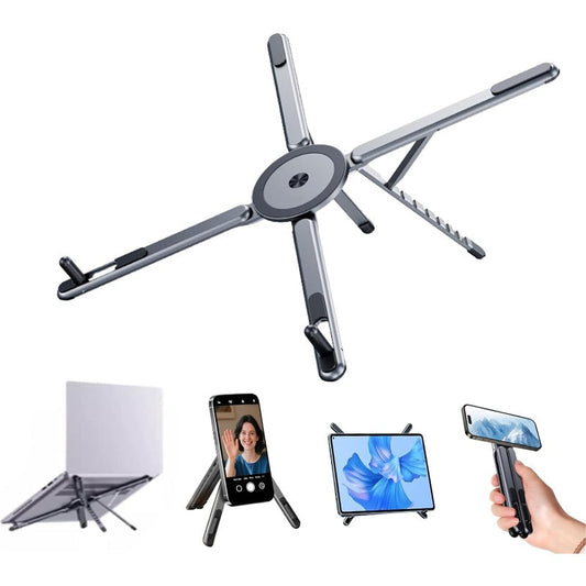 3 in 1 Magnetic Lightweight Foldable Laptop Stand