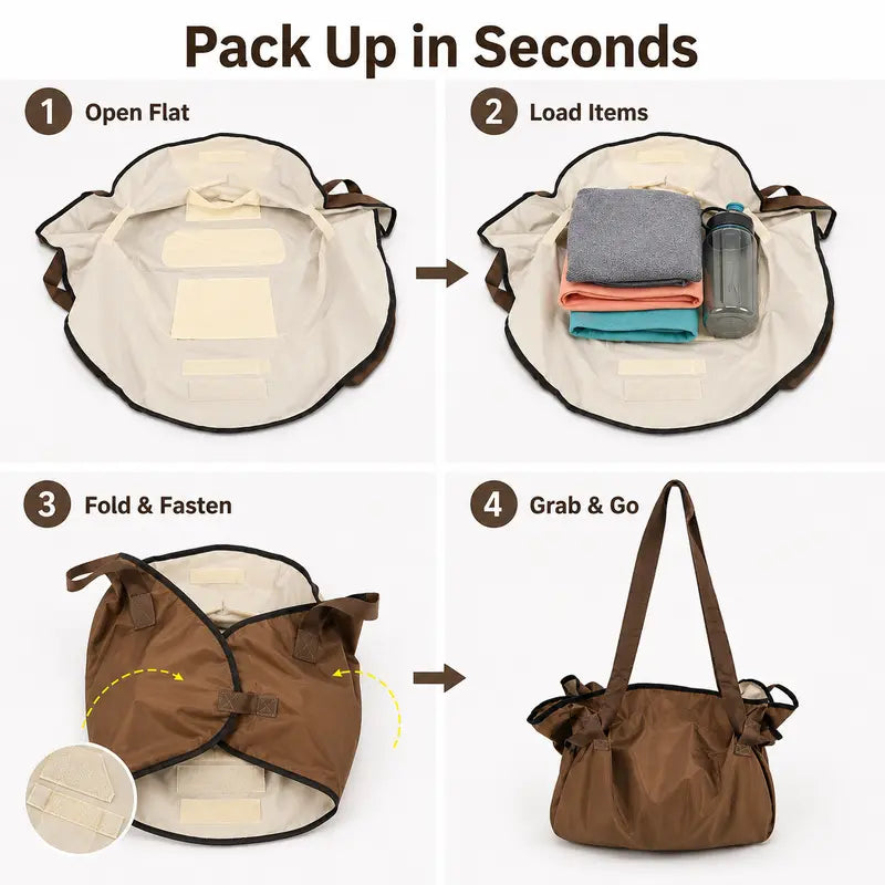 Large-Capacity Travel Storage Bag