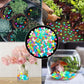 Colorful Glow-in-the-Dark Garden Stones