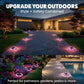 Waterproof Outdoor Glass LED Mosaic Solar Disk Light