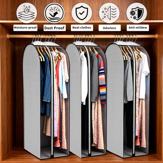 Gusseted Garment Bags for Hanging Clothes