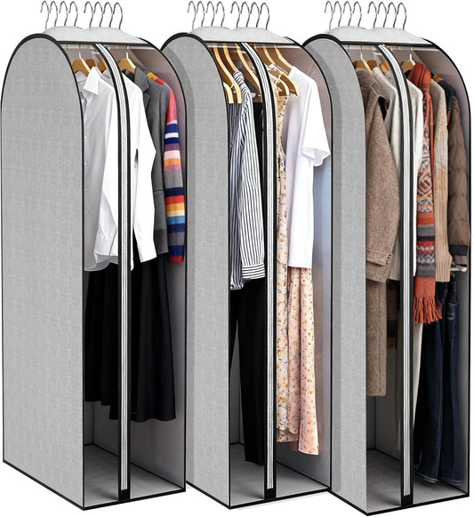 Gusseted Garment Bags for Hanging Clothes