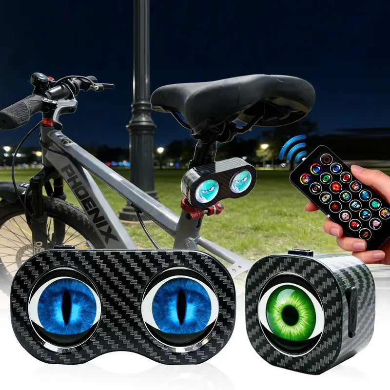 LED Dynamic Devil Eyes Light for Motorcycle/Bicycle