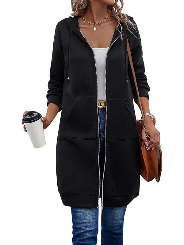 Women's Zip-Up Fleece Hoodies