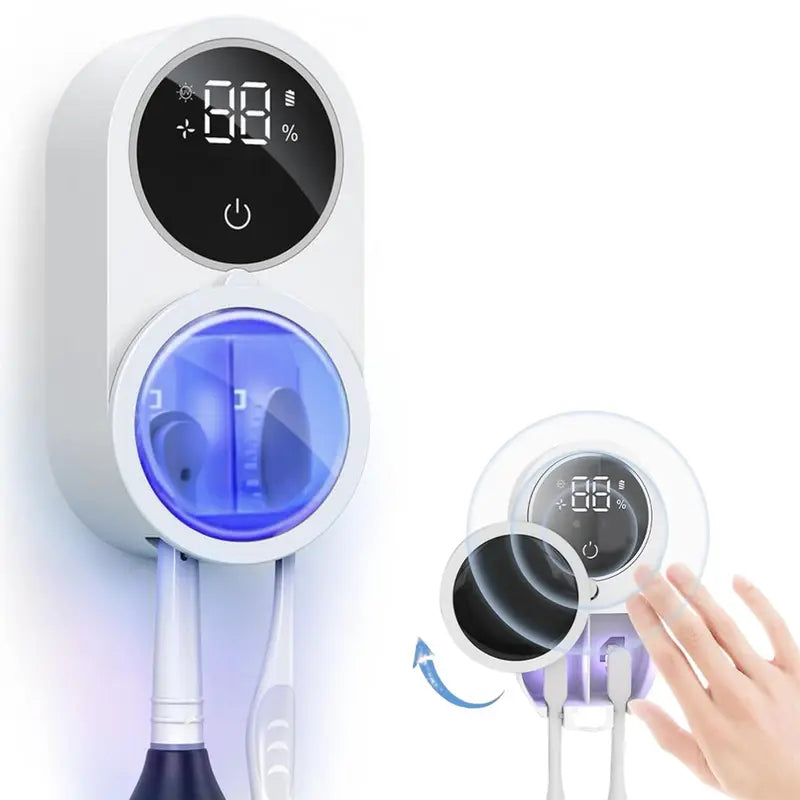 Automatic UV sterilization Sanitizing Smart Toothbrush Holder