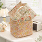 Large Capacity Floral Interior Storage Basket