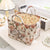 Large Capacity Floral Interior Storage Basket