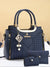 3 PCS Women's Elegant Embroidered Pattern Tote Bag