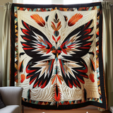 Adorable Butterfly Quilted Blanket